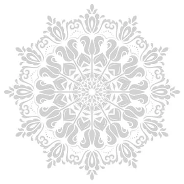 Orient Abstract Vector Pattern Stock Illustration