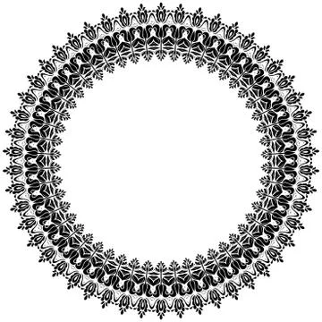 Orient Abstract Vector Pattern Stock Illustration