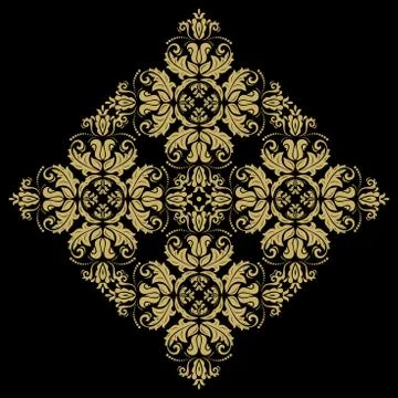 Orient Abstract Vector Pattern イラスト素材