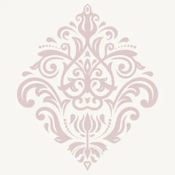 Orient Abstract Vector Pattern Stock Illustration