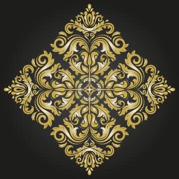 Orient Abstract Vector Pattern Illustrazione stock