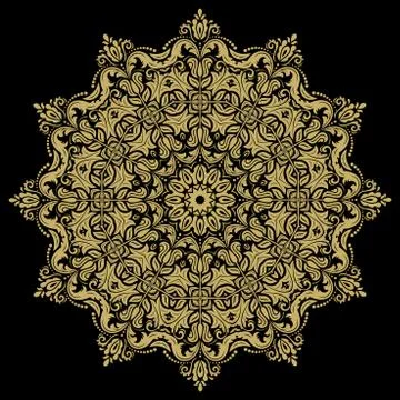 Orient Abstract Vector Pattern イラスト素材