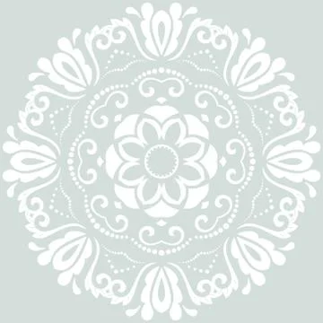 Orient Abstract Vector Pattern イラスト素材