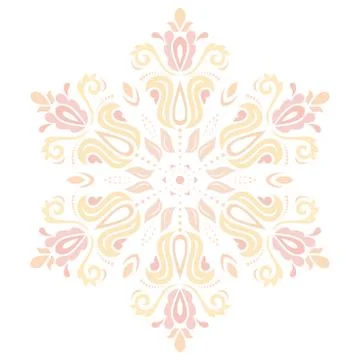 Orient Abstract Vector Pattern Stock Illustration