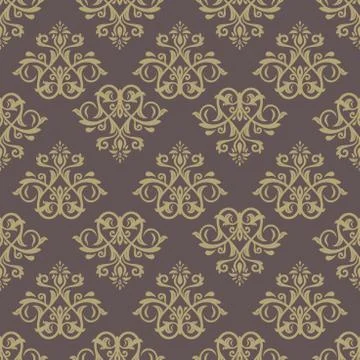Orient Seamless  Pattern. Abstract Background Stock Illustration