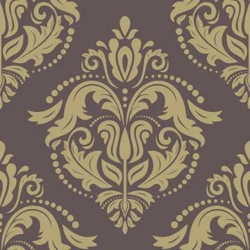 Orient Seamless  Pattern. Abstract Background Stock Illustration