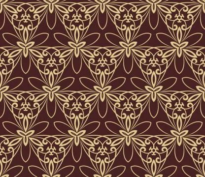 Orient Seamless  Pattern. Abstract Background Stock Illustration