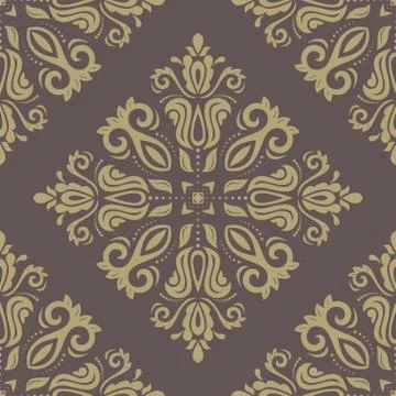 Orient Seamless  Pattern. Abstract Background Stock Illustration