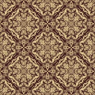Orient Seamless  Pattern. Abstract Background Stock Illustration