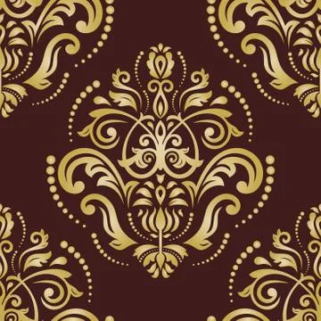 Orient Seamless  Pattern. Abstract Background Illustrazione stock