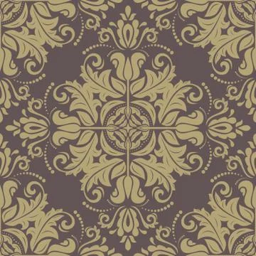 Orient Seamless  Pattern. Abstract Background Illustrazione stock