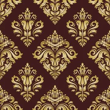 Orient Seamless  Pattern. Abstract Background Stock Illustration