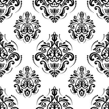 Orient Seamless  Pattern. Abstract Background Stock Illustration