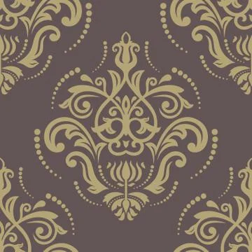 Orient Seamless  Pattern. Abstract Background Stock Illustration