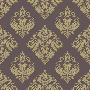 Orient Seamless  Pattern. Abstract Background Stock Illustration