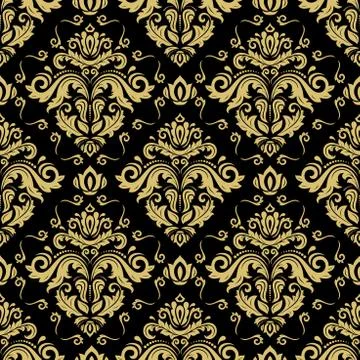 Orient Seamless Vector Background Stock Illustration