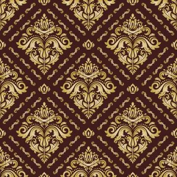 Orient Seamless Vector Background Stock Illustration