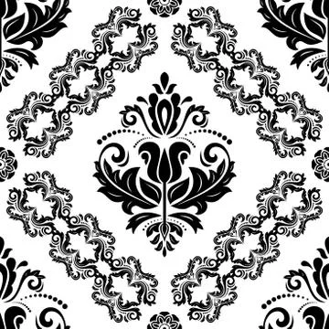 Orient Seamless Vector Background Stock Illustration