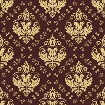 Orient Seamless Vector Background Illustrazione stock