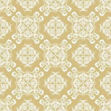 Orient Seamless Vector Background Stock Illustration