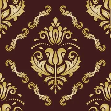 Orient Seamless Vector Background Stock Illustration