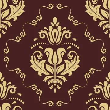 Orient Seamless Vector Background Stock Illustration