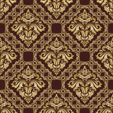 Orient Seamless Vector Background Stock Illustration