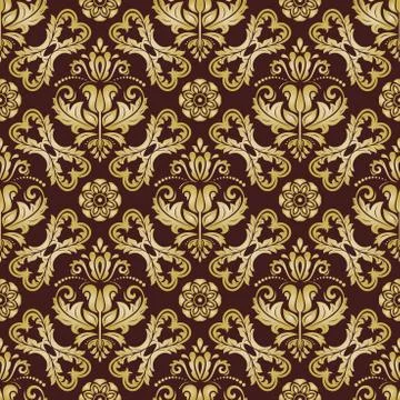 Orient Seamless Vector Background Stock Illustration