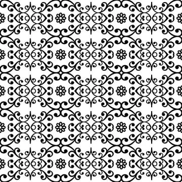 Orient Seamless Vector Background Stock Illustration