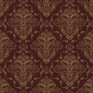 Orient Seamless Vector Background Stock Illustration