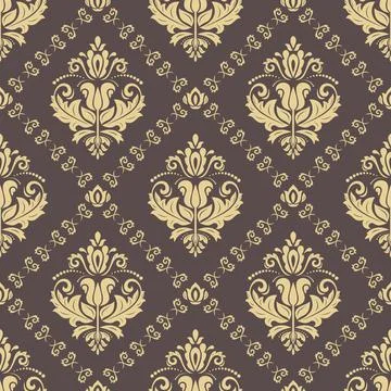 Orient Seamless Vector Background Illustrazione stock