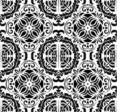 Orient Seamless Vector Pattern. Abstract Background 스톡 일러스트
