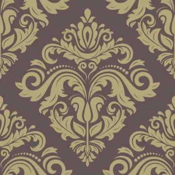 Orient Seamless Vector Pattern. Abstract Background Stock Illustration