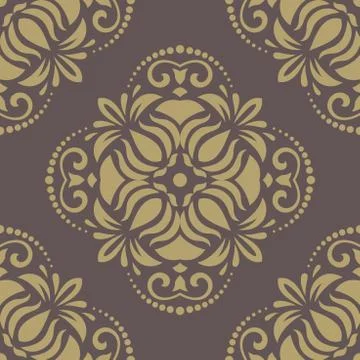 Orient Seamless Vector Pattern. Abstract Background Stock Illustration