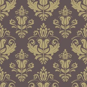 Orient Seamless Vector Pattern. Abstract Background Stock Illustration
