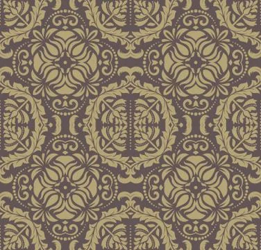 Orient Seamless Vector Pattern. Abstract Background Stock Illustration