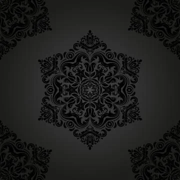 Orient Seamless Vector Pattern. Abstract Background Stock Illustration