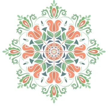 Orient Seamless Vector Pattern. Abstract Background Illustrazione stock