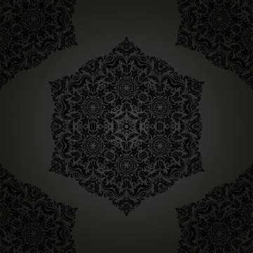 Orient Seamless Vector Pattern. Abstract Background Stock Illustration