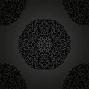 Orient Seamless Vector Pattern. Abstract Background 스톡 일러스트