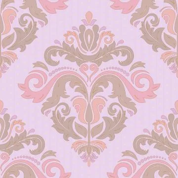 Orient Seamless Vector Pattern. Abstract Background Illustrazione stock