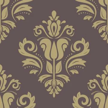 Orient Seamless Vector Pattern. Abstract Background Stock Illustration