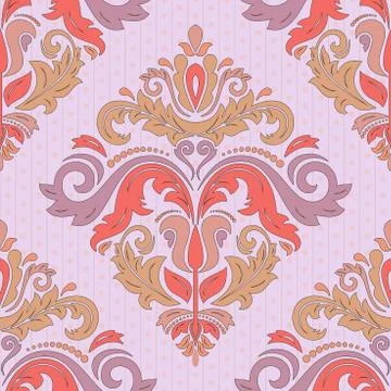 Orient Seamless Vector Pattern. Abstract Background Stock Illustration