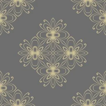 Orient Seamless Vector Pattern. Abstract Background Stock Illustration