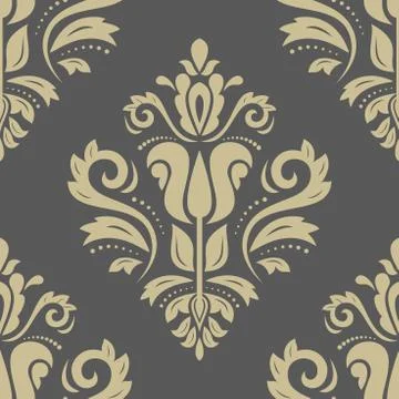 Orient Seamless Vector Pattern. Abstract Background 스톡 일러스트