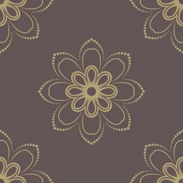 Orient Seamless Vector Pattern. Abstract Background イラスト素材