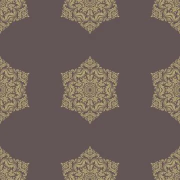 Orient Seamless Vector Pattern. Abstract Background Stock Illustration
