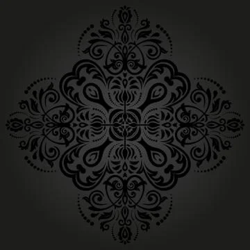 Orient Vector Pattern. Abstract Background 스톡 일러스트
