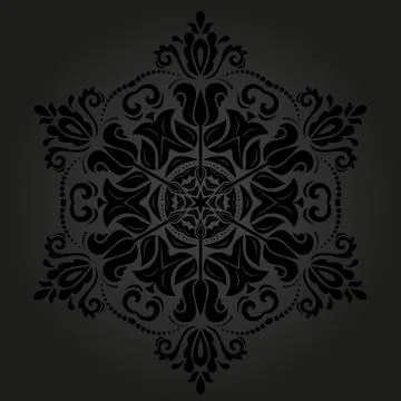 Orient Vector Pattern. Abstract Background Stock Illustration