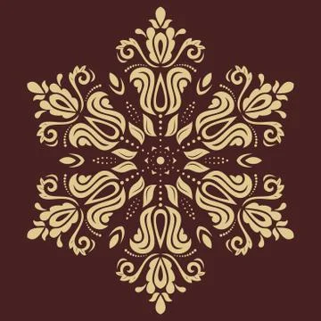 Orient Vector Pattern. Abstract Background Stock Illustration
